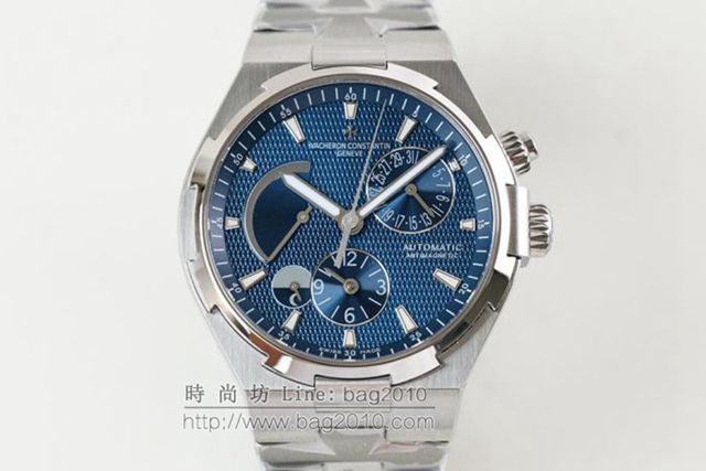 vacheron Constantin手錶 TWA江詩丹頓 縱橫四海多功能腕表 江詩丹頓高端男表  hds1082